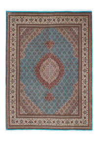 Tapis persan - Tabriz - 204 x 151 cm - bleu