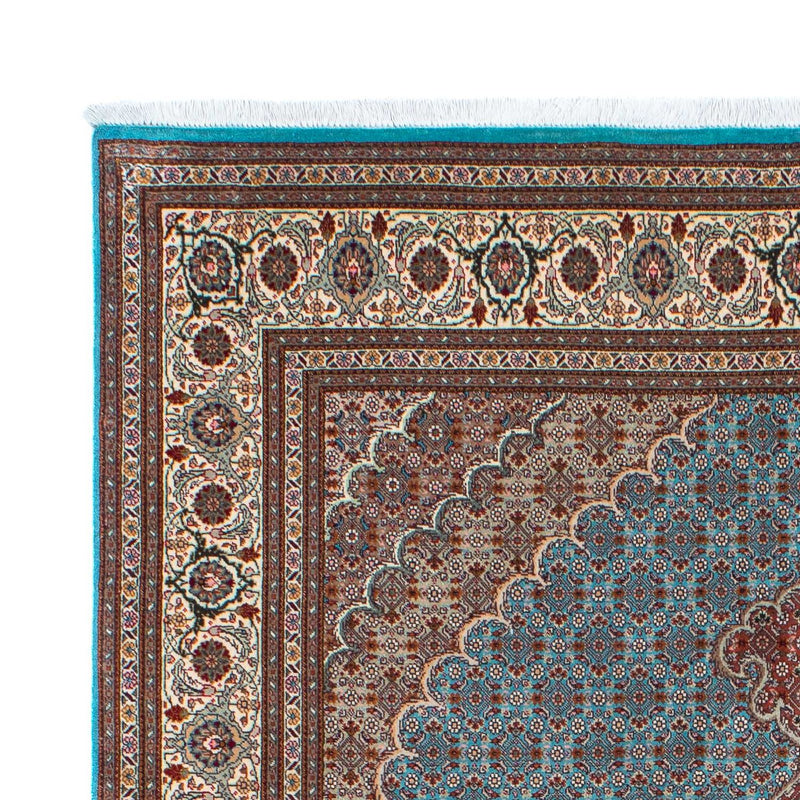 Tapis persan - Tabriz - 204 x 151 cm - bleu