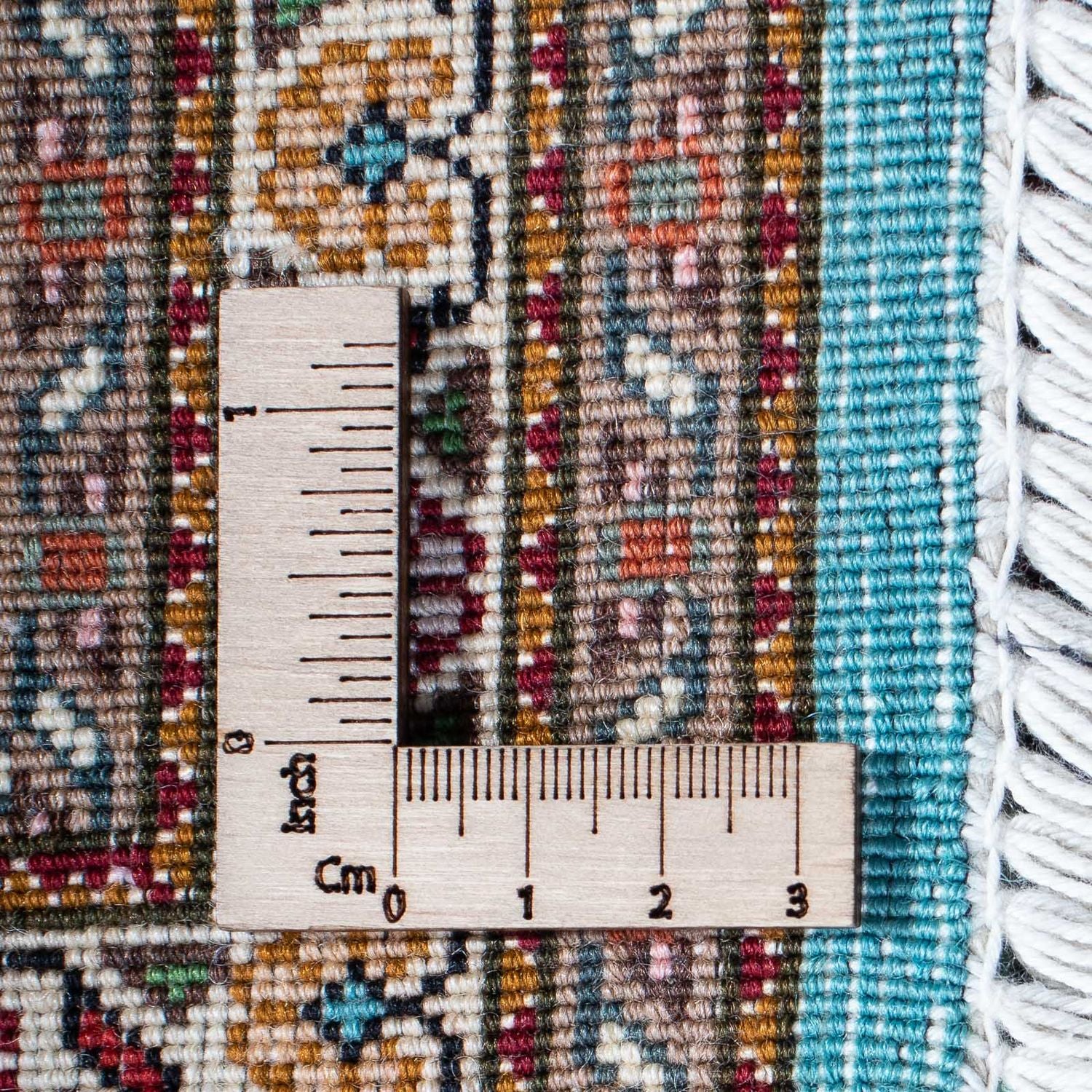 Tapis persan - Tabriz - 204 x 151 cm - bleu