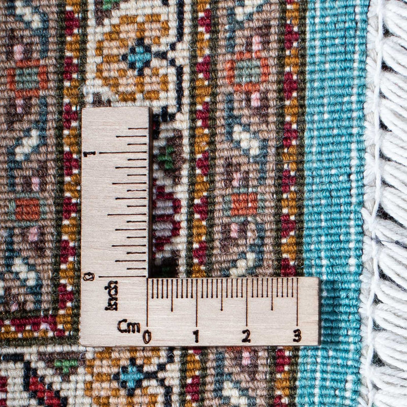 Tapis persan - Tabriz - 204 x 151 cm - bleu