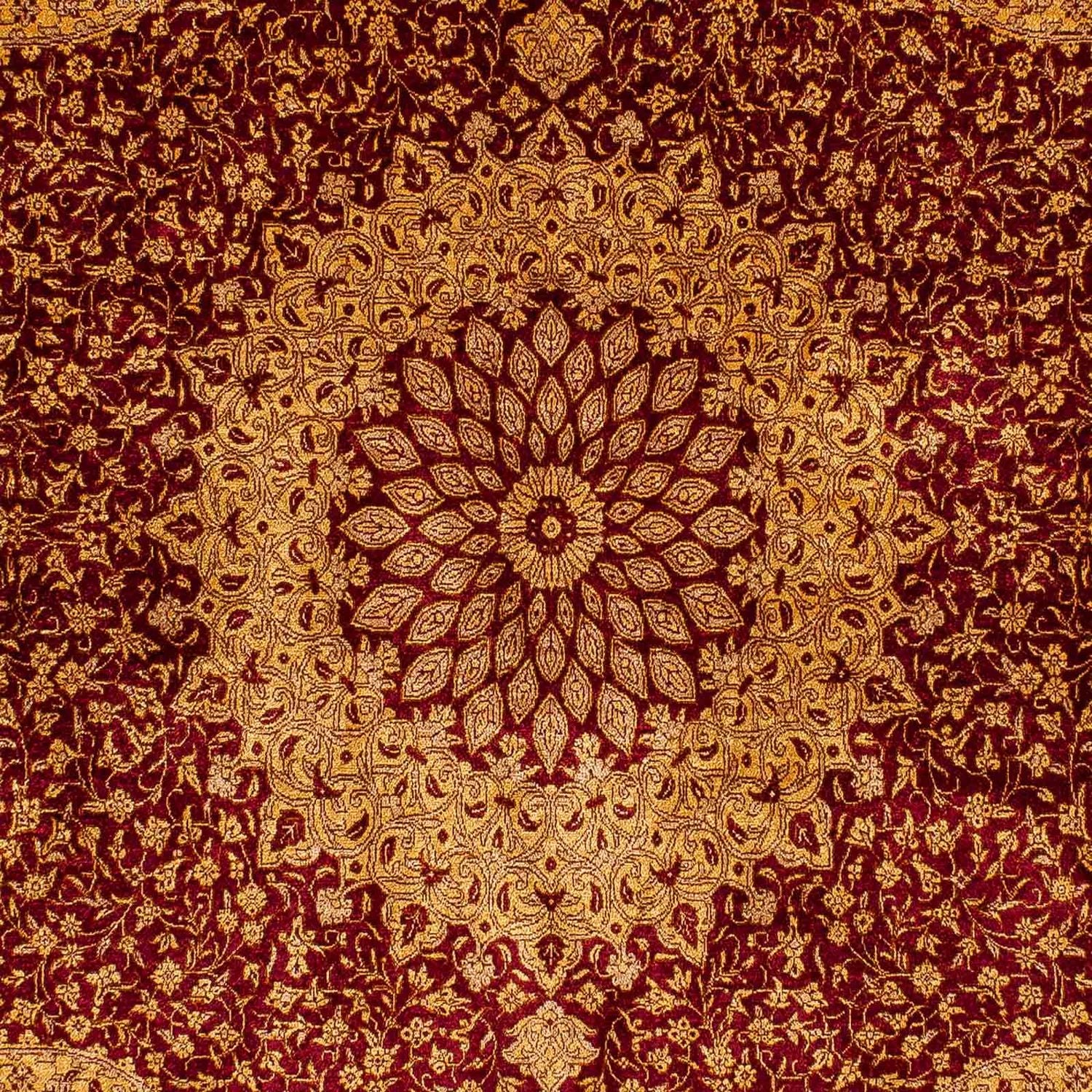 Tapis en soie - Ghom soie - Premium - 188 x 130 cm - beige