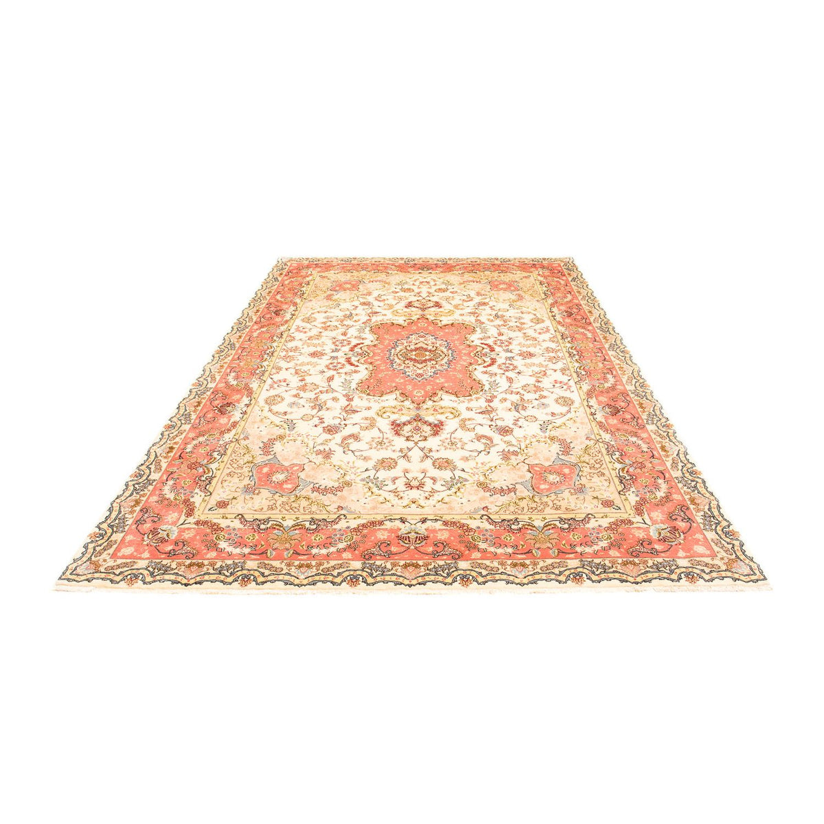 Tapis persan - Tabriz - Royal - 304 x 200 cm - beige