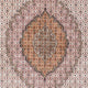Tapis persan - Tabriz - 208 x 150 cm - beige
