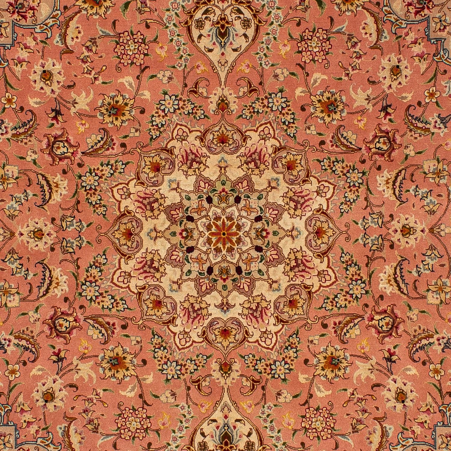 Tapis persan - Tabriz - Royal - 212 x 148 cm - rouille