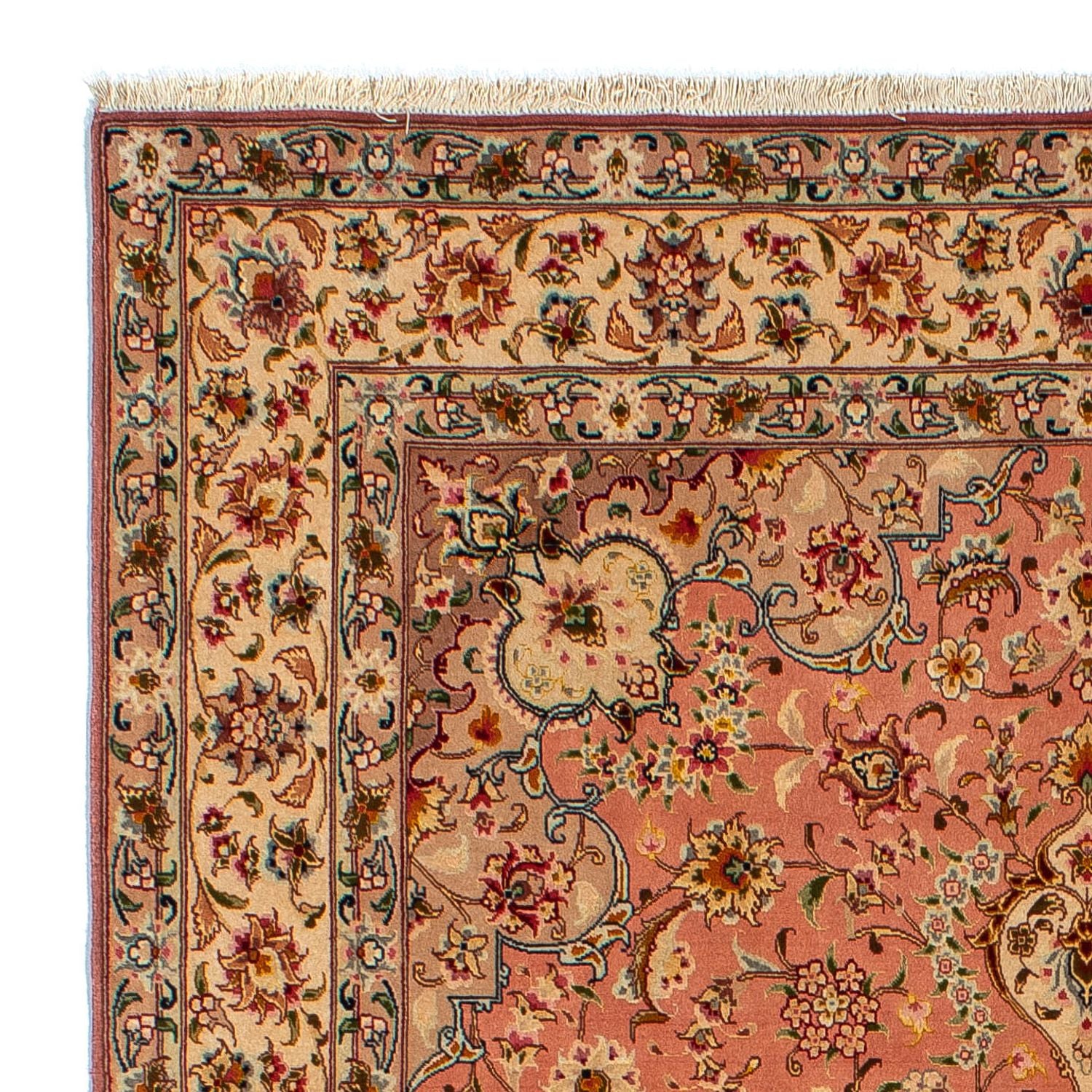 Tapis persan - Tabriz - Royal - 212 x 148 cm - rouille