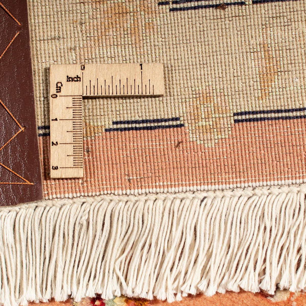 Tapis persan - Tabriz - Royal carré  - 204 x 192 cm - rouge clair