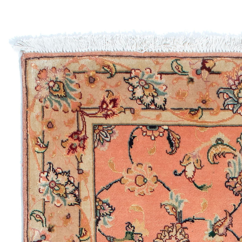 Tapis de couloir Tapis persan - Tabriz - Royal - 165 x 74 cm - rouge clair