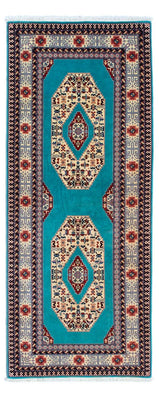 Tapis de couloir Tapis persan - Tabriz - Royal - 190 x 74 cm - bleu