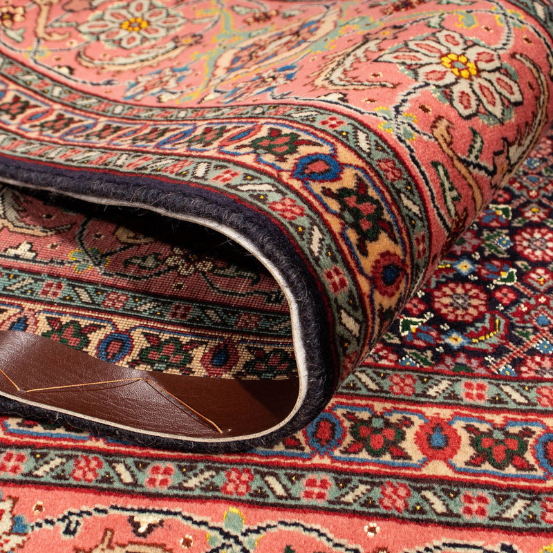 Tapis persan - Tabriz carré  - 200 x 195 cm - bleu foncé