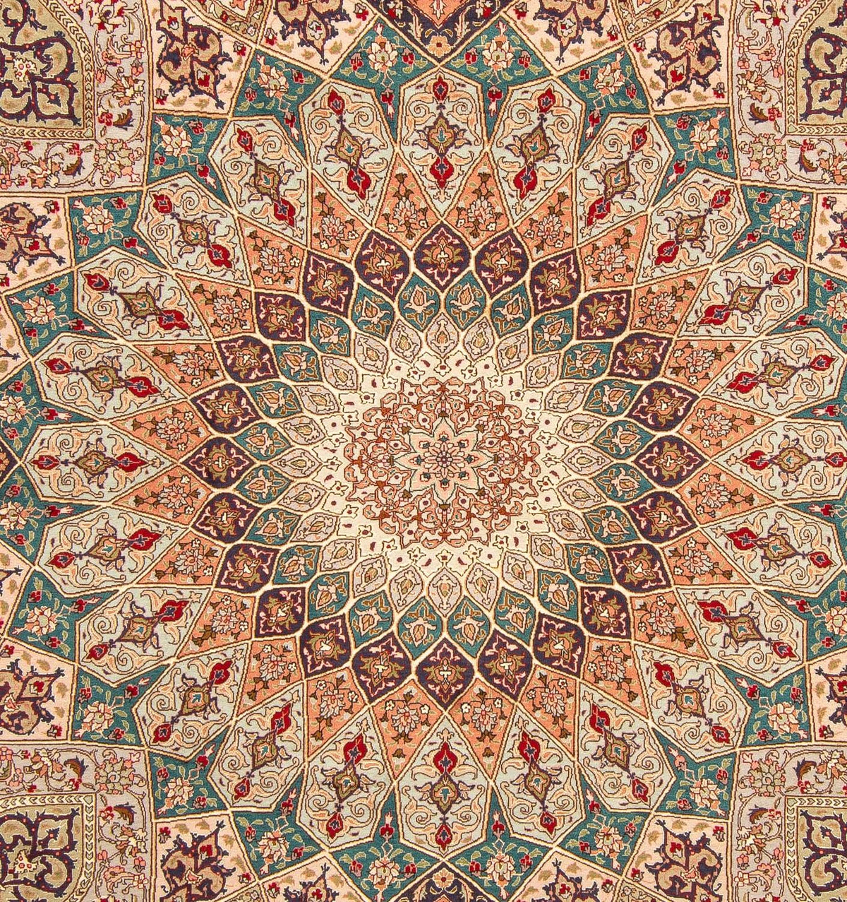 Tapis persan - Tabriz - Royal - 258 x 205 cm - multicolore