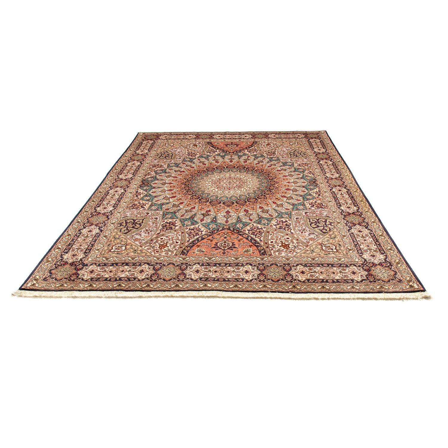 Tapis persan - Tabriz - Royal - 258 x 205 cm - multicolore