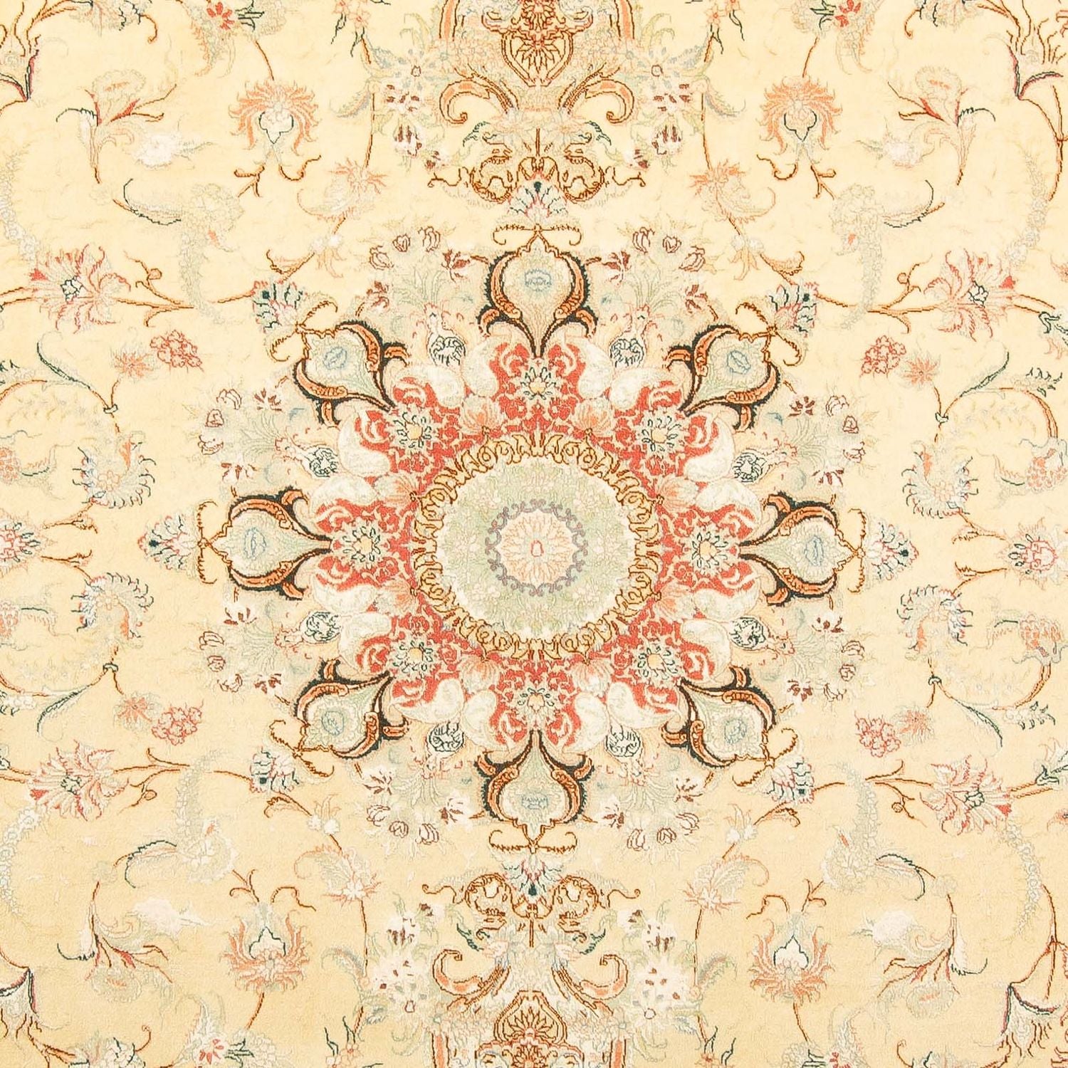 Tapis persan - Tabriz - Royal - 307 x 198 cm - beige