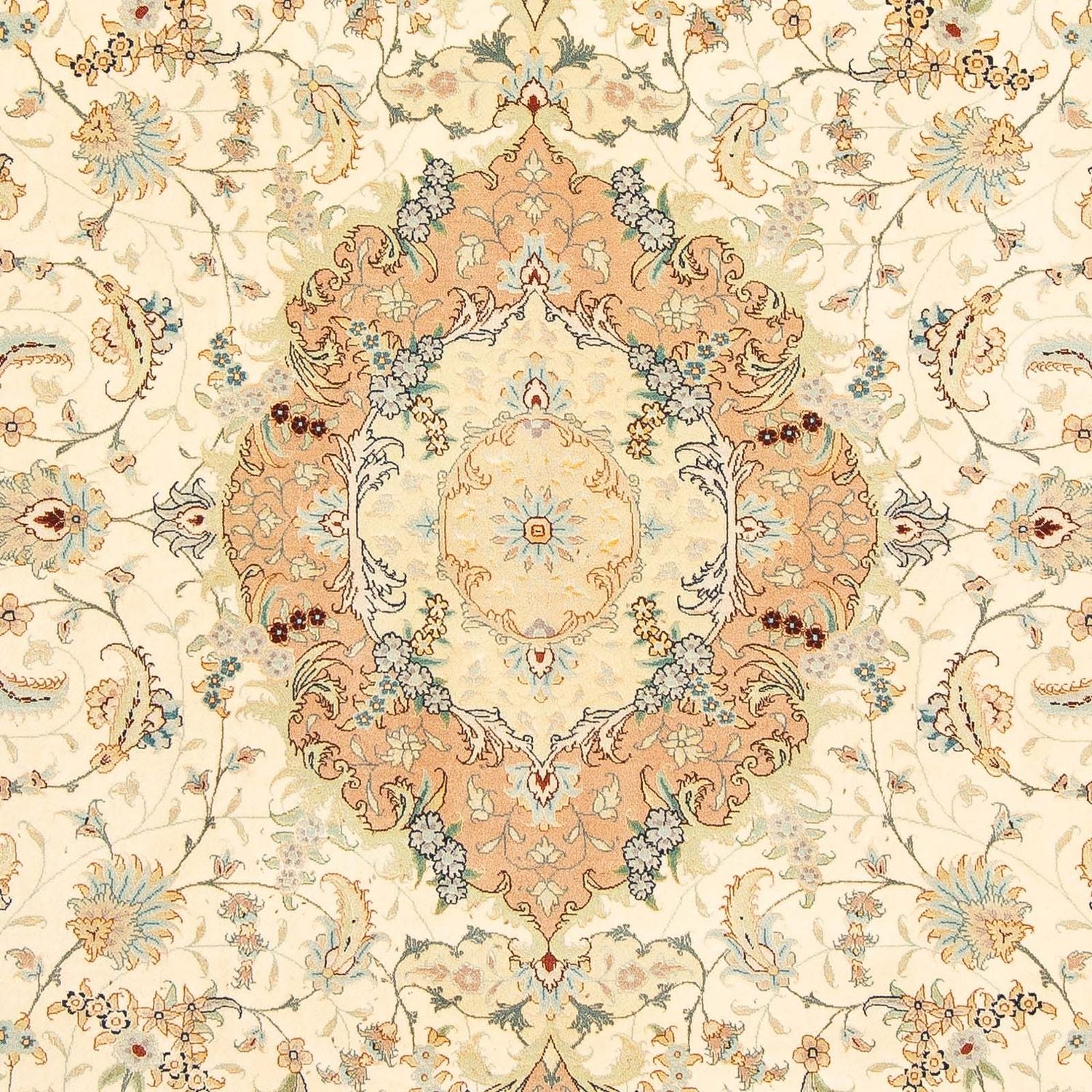 Tapis persan - Tabriz - Royal - 297 x 204 cm - beige