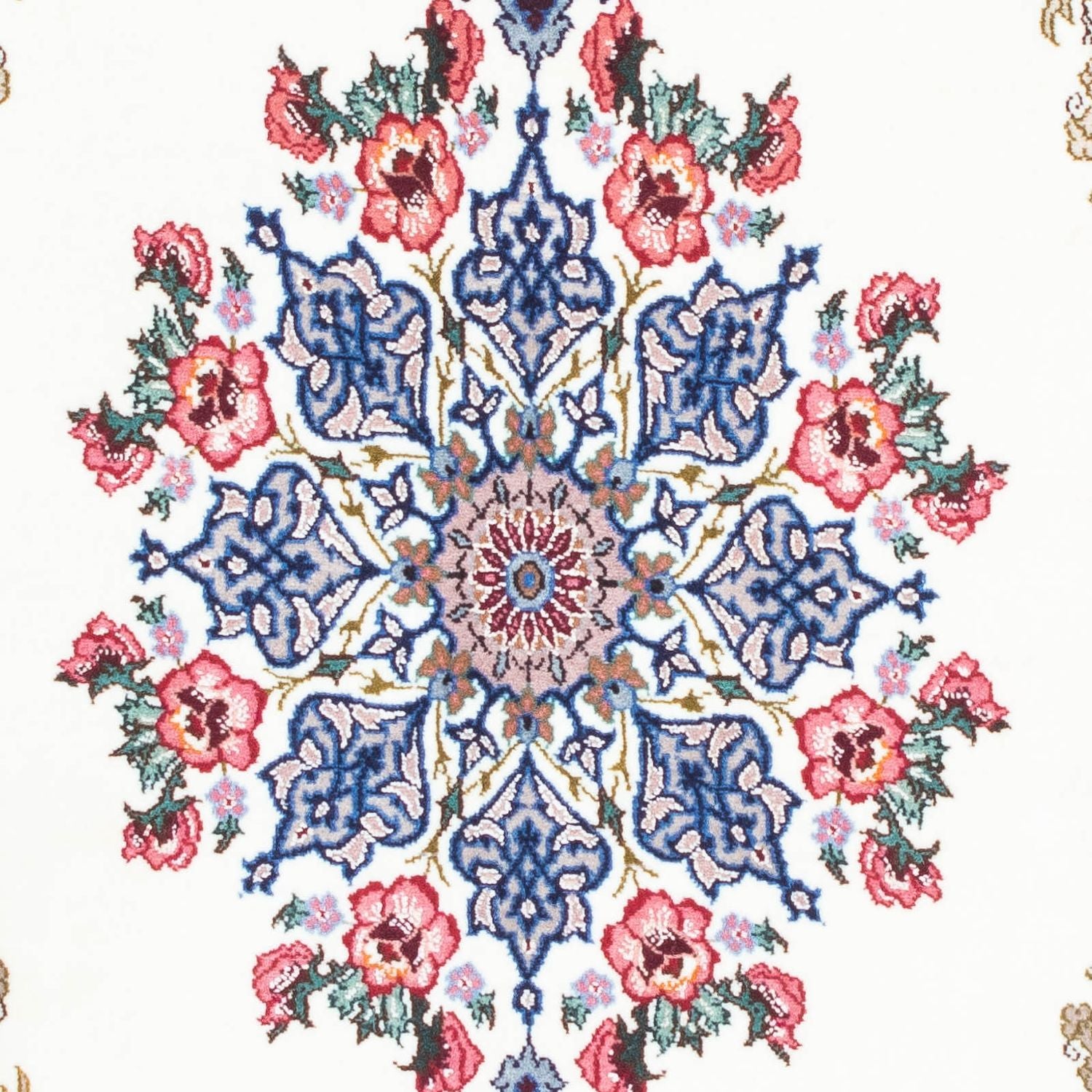 Tapis persan - Isfahan - Premium - 120 x 71 cm - beige