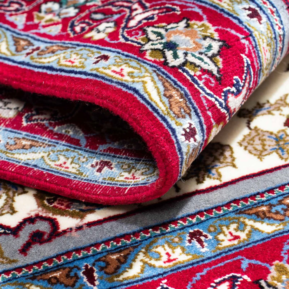 Tapis persan - Isfahan - Premium - 120 x 71 cm - beige