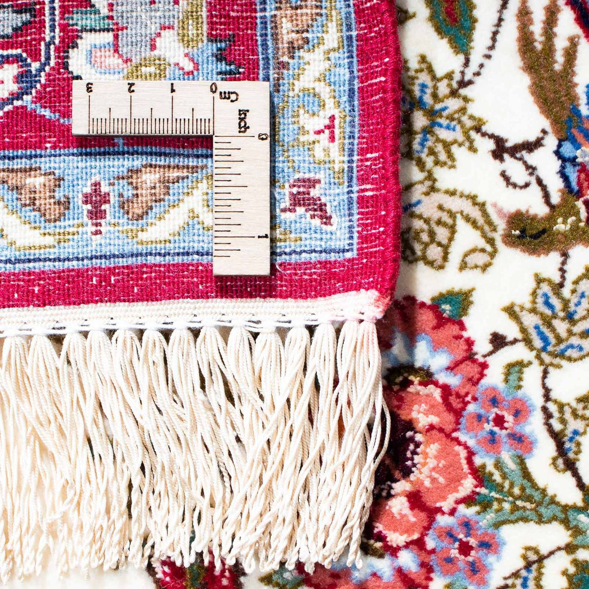 Tapis persan - Isfahan - Premium - 120 x 71 cm - beige