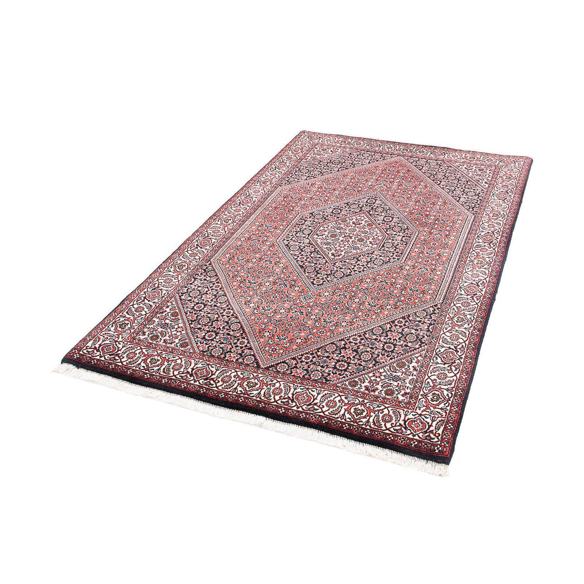 Tapis persan - Bidjar - 176 x 112 cm - rouge
