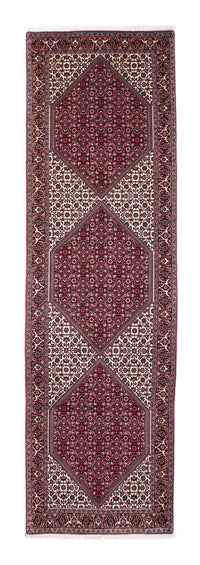 Tapis de couloir Tapis persan - Bidjar - 300 x 85 cm - beige