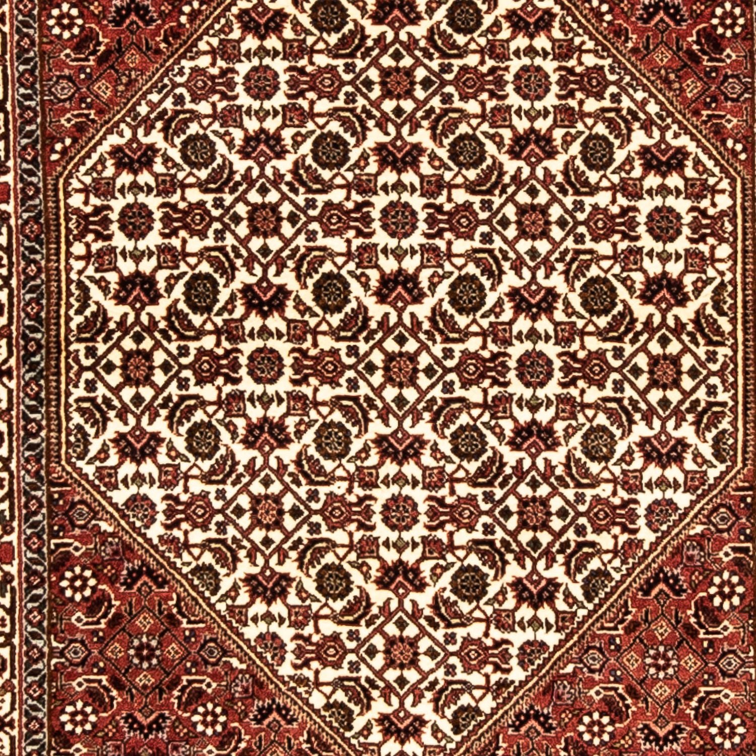 Tapis de couloir Tapis persan - Bidjar - 294 x 84 cm - multicolore