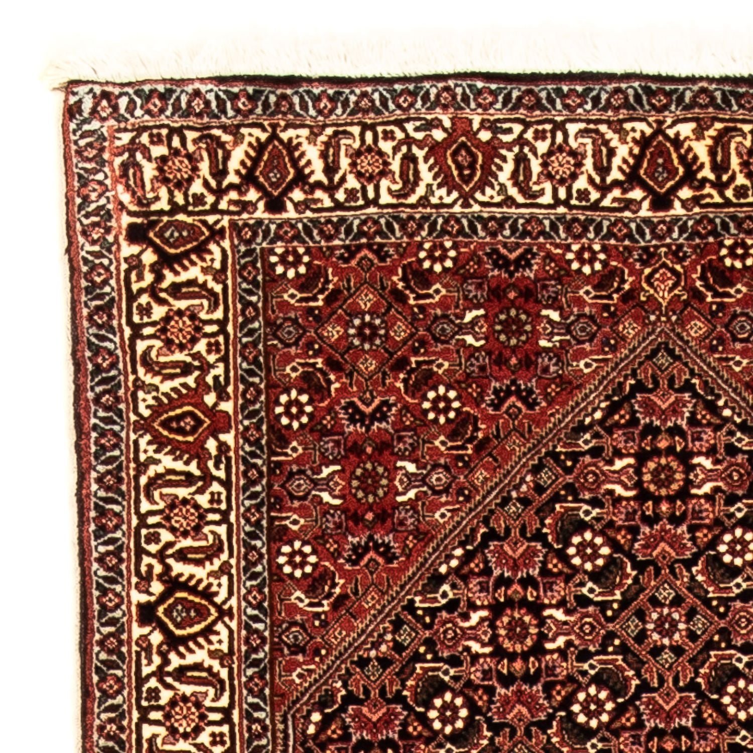 Tapis de couloir Tapis persan - Bidjar - 294 x 84 cm - multicolore