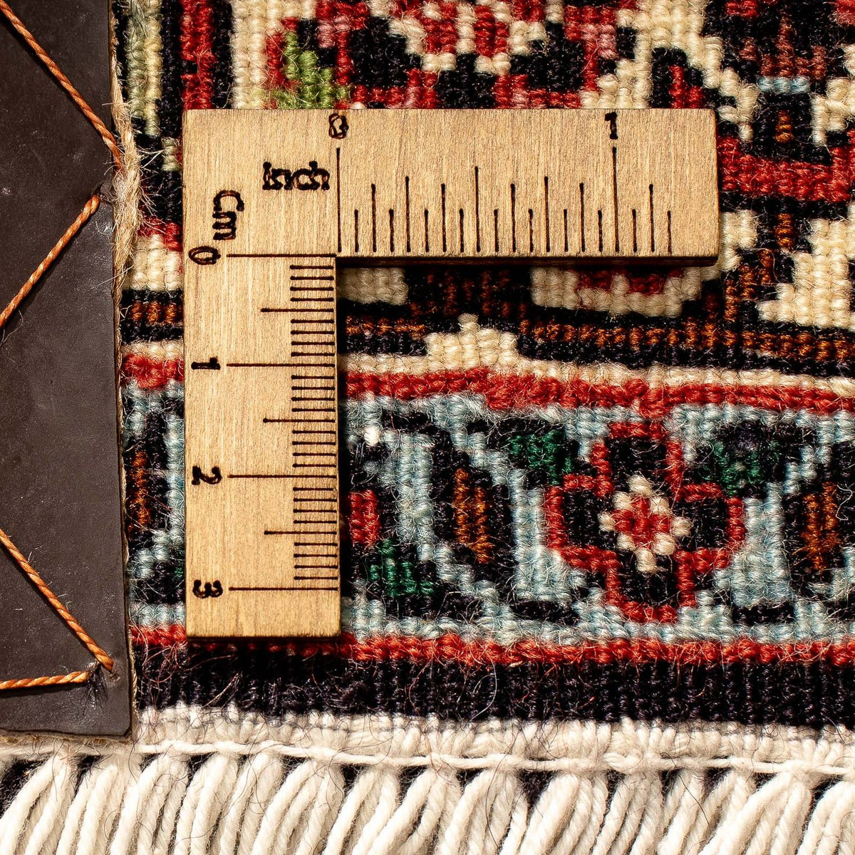 Tapis de couloir Tapis persan - Bidjar - 294 x 84 cm - multicolore