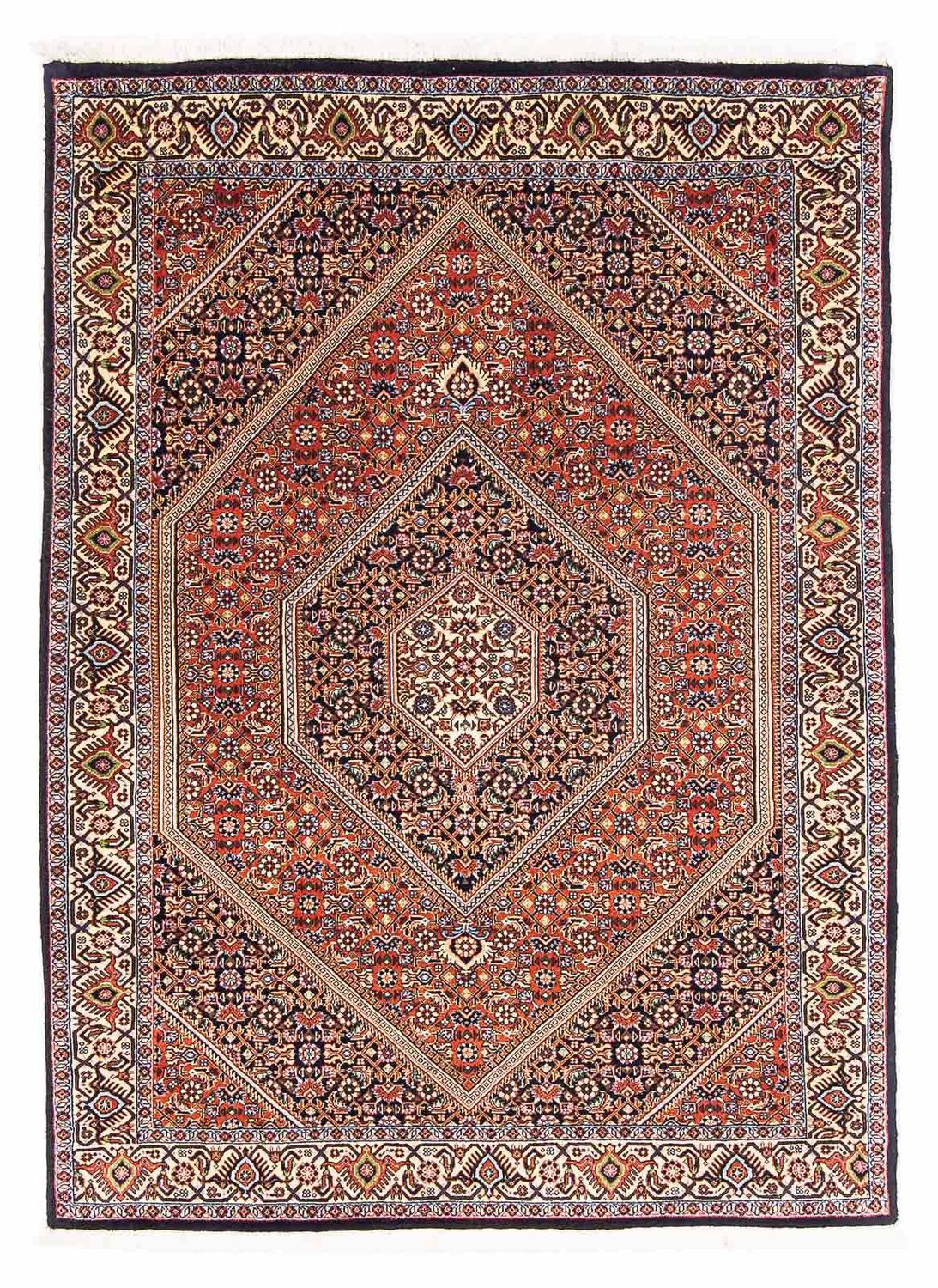 Tapis persan - Bidjar - 170 x 117 cm - bleu foncé
