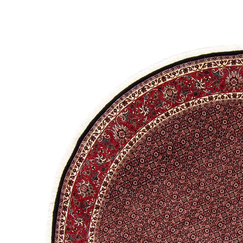 Tapis persan - Bidjar ronde  - 250 x 250 cm - rouge