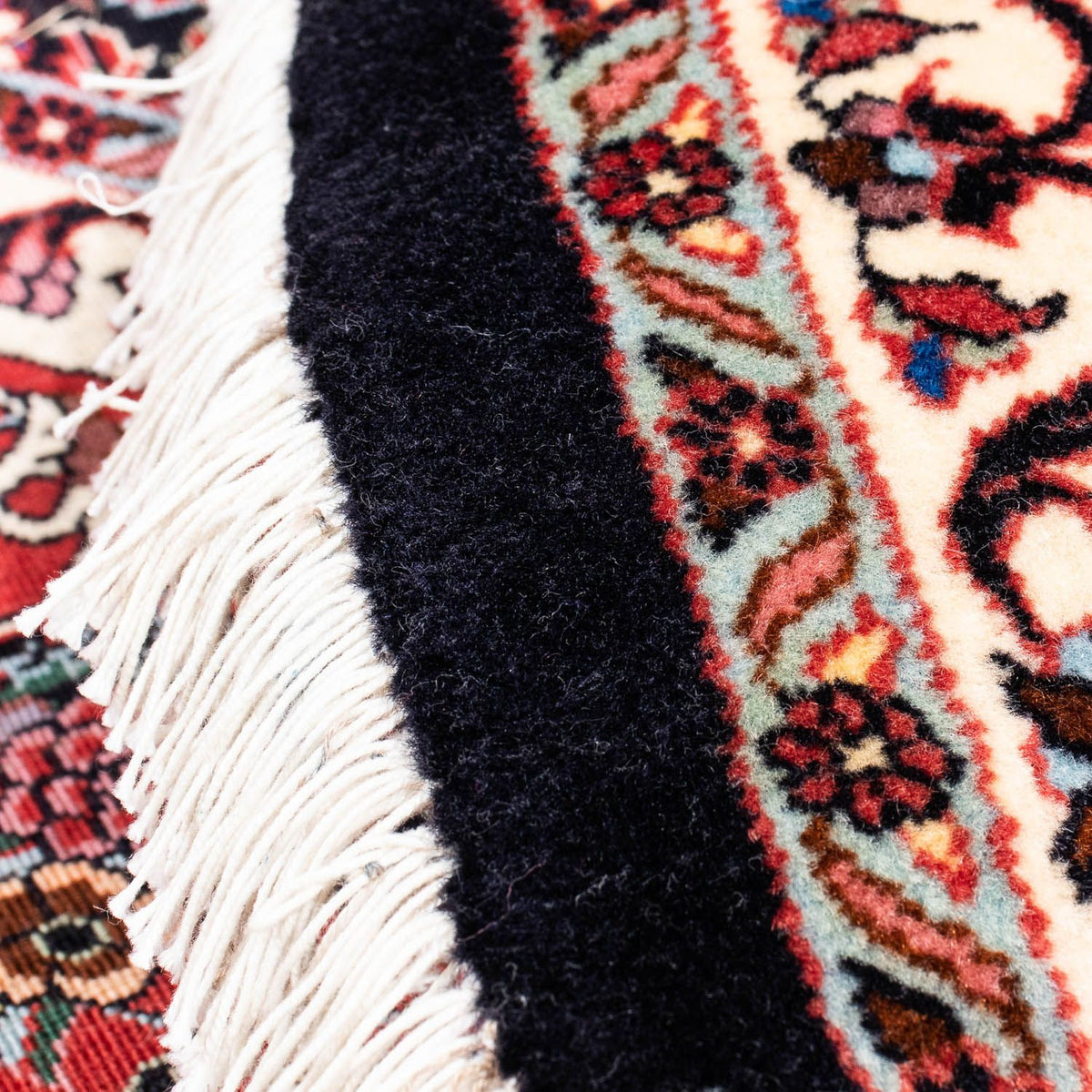 Tapis persan - Bidjar ronde  - 250 x 250 cm - rouge