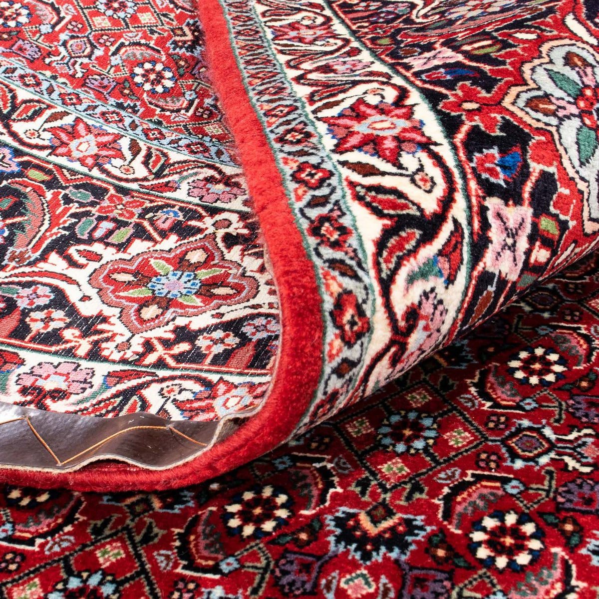 Tapis persan - Bidjar - 347 x 248 cm - rouge