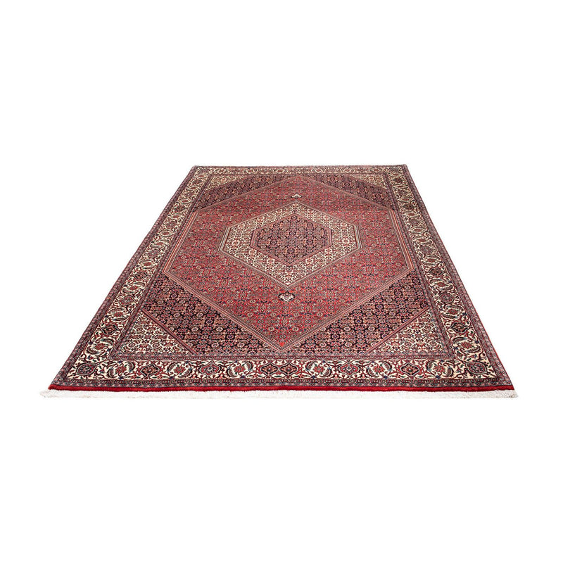Tapis persan - Bidjar - 254 x 171 cm - rouge foncé