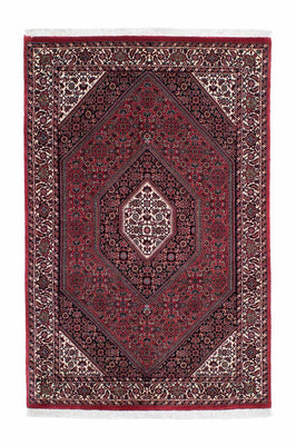 Tapis persan - Bidjar - 204 x 132 cm - rouge