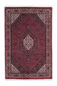 Tapis persan - Bidjar - 204 x 132 cm - rouge