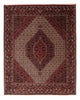 Tapis persan - Bidjar - 245 x 202 cm - rouge foncé