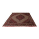 Tapis persan - Bidjar - 245 x 202 cm - rouge foncé