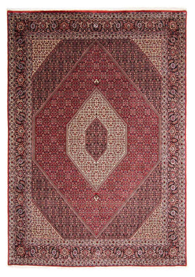 Tapis persan - Bidjar - 343 x 252 cm - rouge