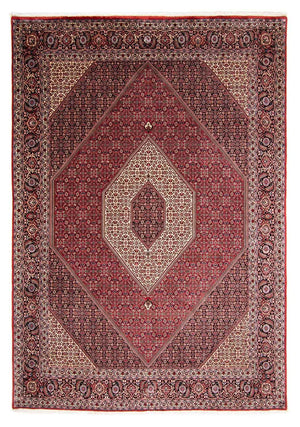 Tapis persan - Bidjar - 343 x 252 cm - rouge