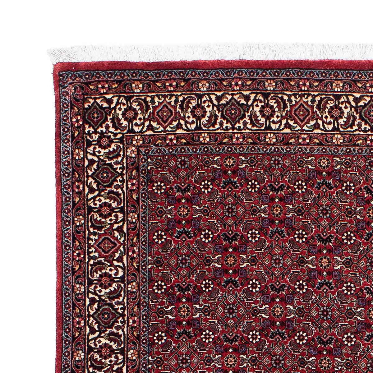 Tapis persan - Bidjar - 221 x 143 cm - rouge