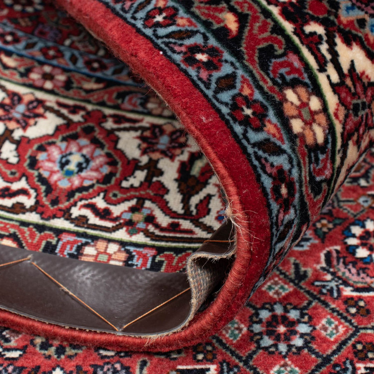 Tapis persan - Bidjar - 221 x 143 cm - rouge