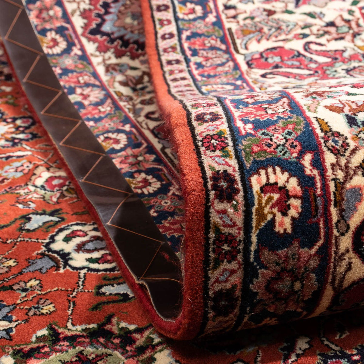 Tapis persan - Bidjar - 313 x 201 cm - rouge