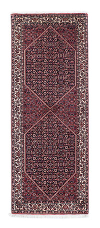 Tapis de couloir Tapis persan - Bidjar - 190 x 73 cm - bleu foncé