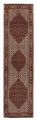 Tapis de couloir Tapis persan - Bidjar - 308 x 81 cm - multicolore