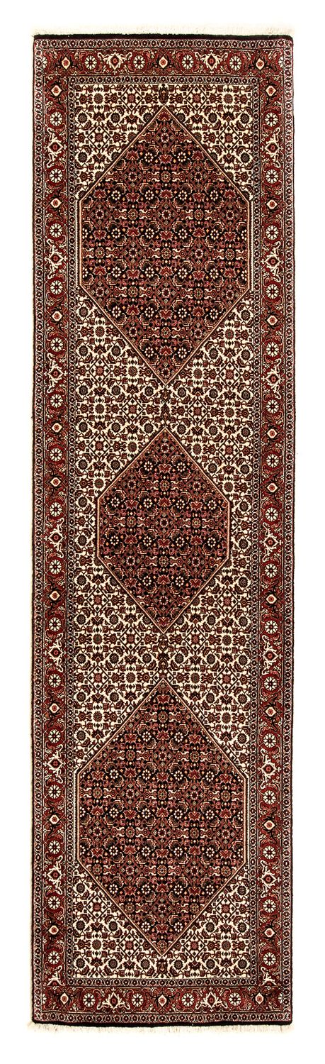 Tapis de couloir Tapis persan - Bidjar - 308 x 81 cm - multicolore