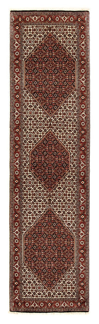 Tapis de couloir Tapis persan - Bidjar - 308 x 81 cm - multicolore