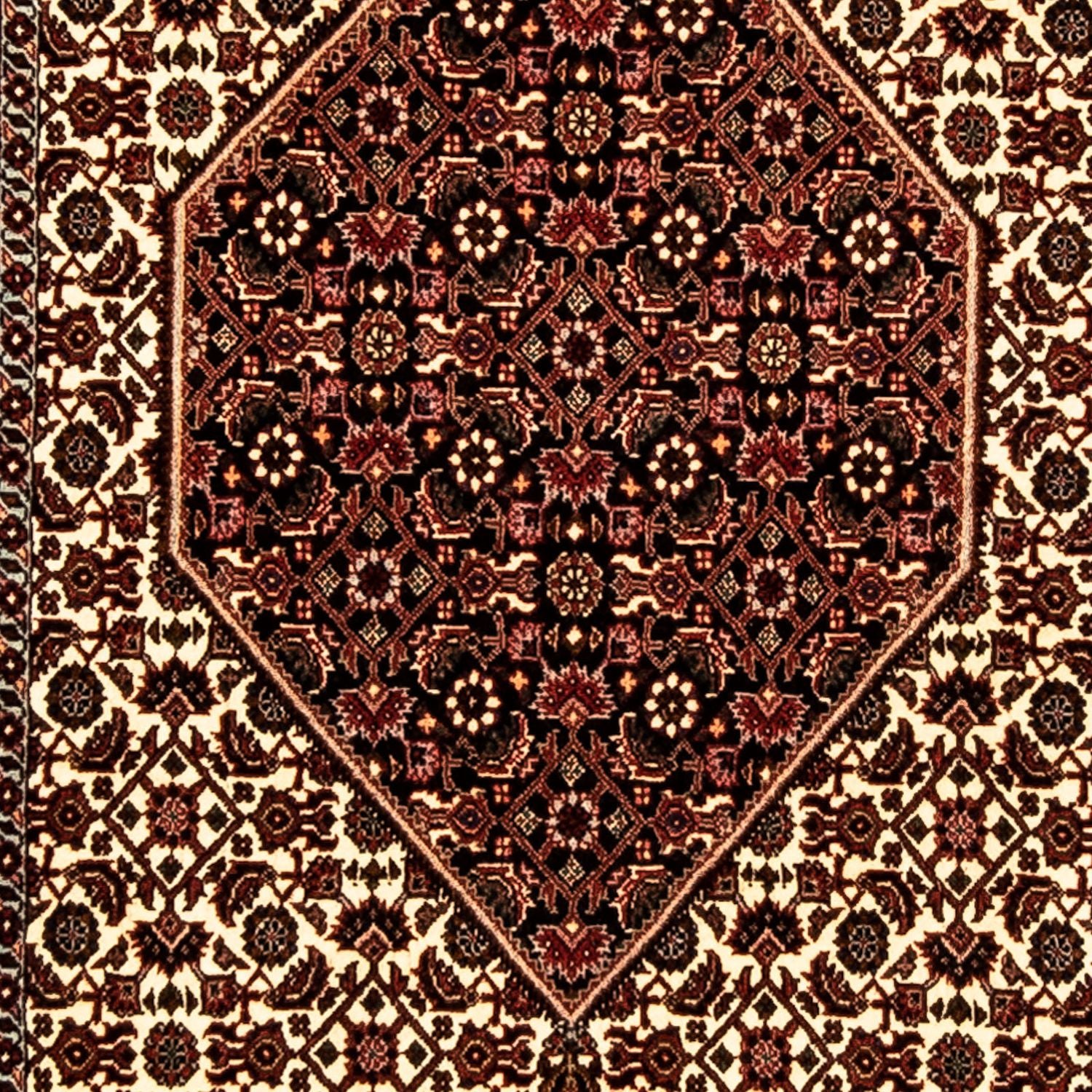 Tapis de couloir Tapis persan - Bidjar - 308 x 81 cm - multicolore