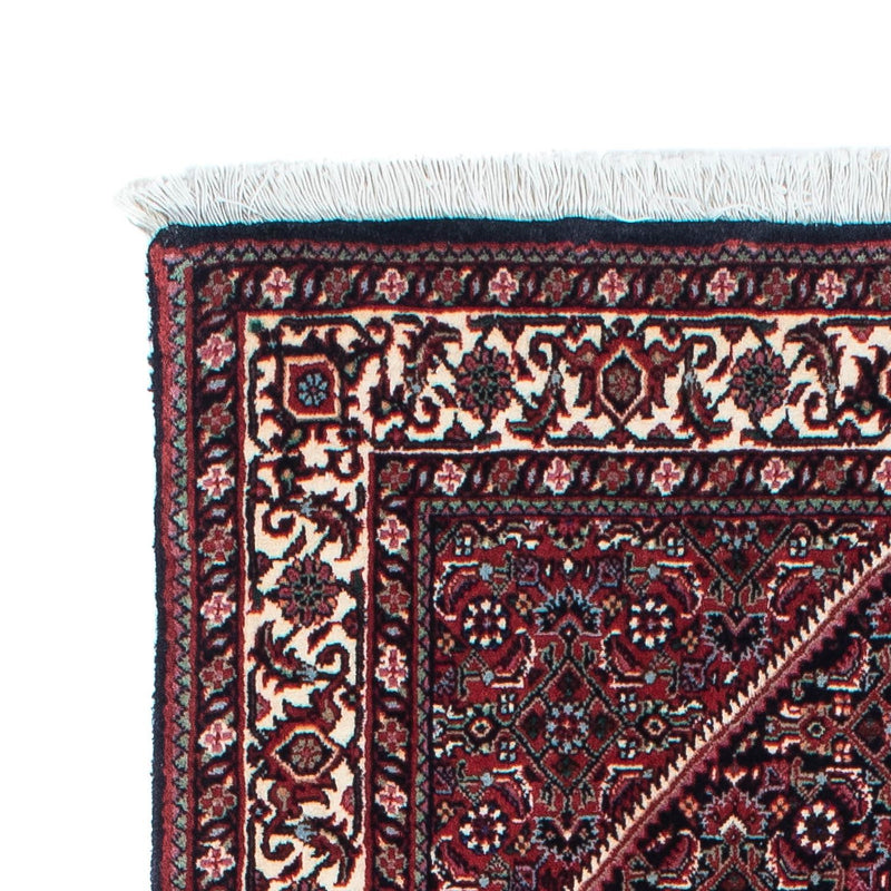 Tapis de couloir Tapis persan - Bidjar - 213 x 74 cm - bleu foncé