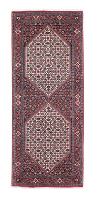 Tapis de couloir Tapis persan - Bidjar - 194 x 73 cm - rouge
