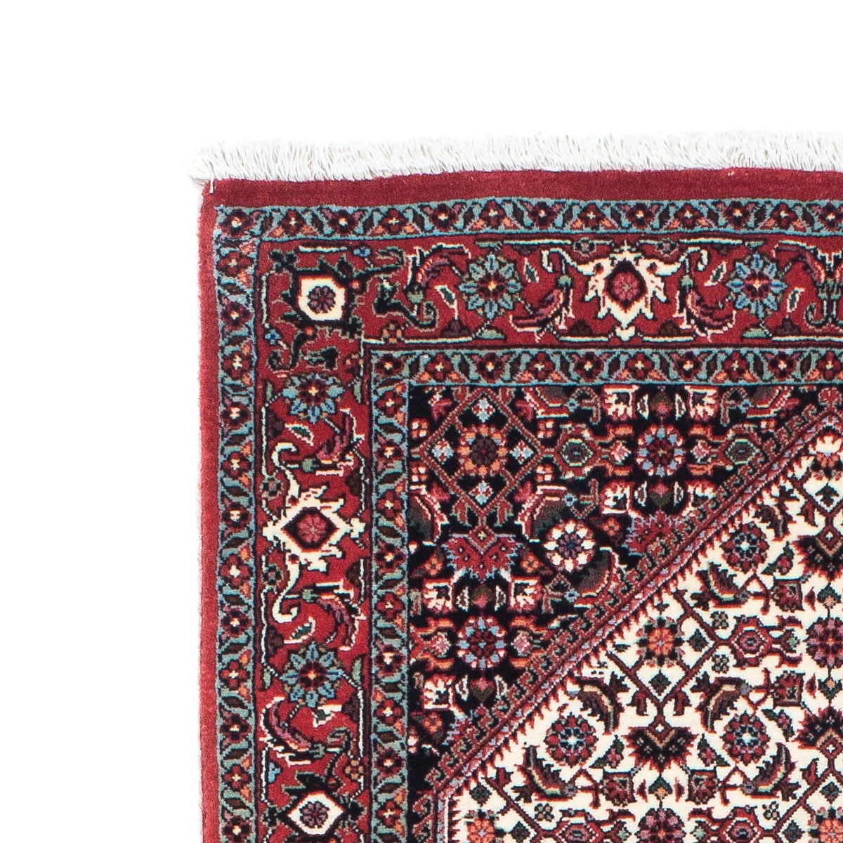 Tapis de couloir Tapis persan - Bidjar - 194 x 73 cm - rouge