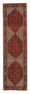 Tapis de couloir Tapis persan - Bidjar - 303 x 84 cm - multicolore