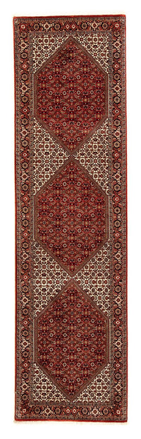 Tapis de couloir Tapis persan - Bidjar - 303 x 84 cm - multicolore