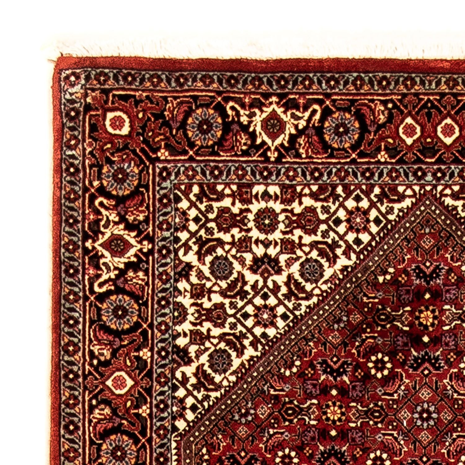 Tapis de couloir Tapis persan - Bidjar - 303 x 84 cm - multicolore